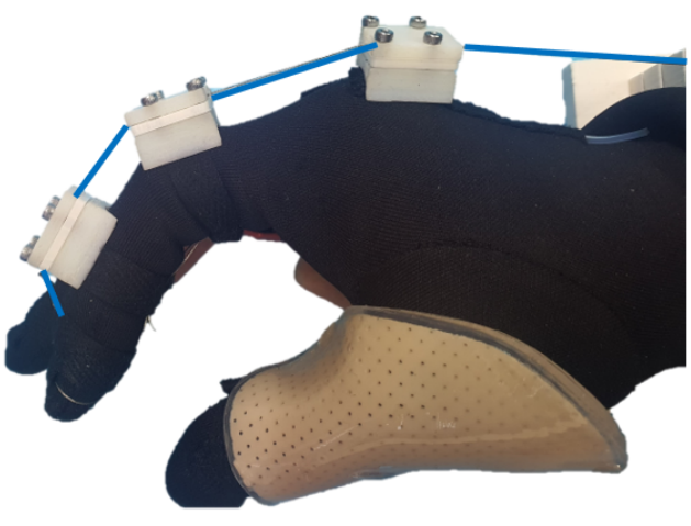 Joint Angle Estimation of a Tendon-Driven Soft Wearable Robot through a Tension and Stroke Measurement,