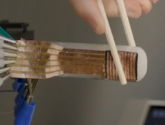 Laser-Etching Flexible Sensors for Robotic Touch Recognition